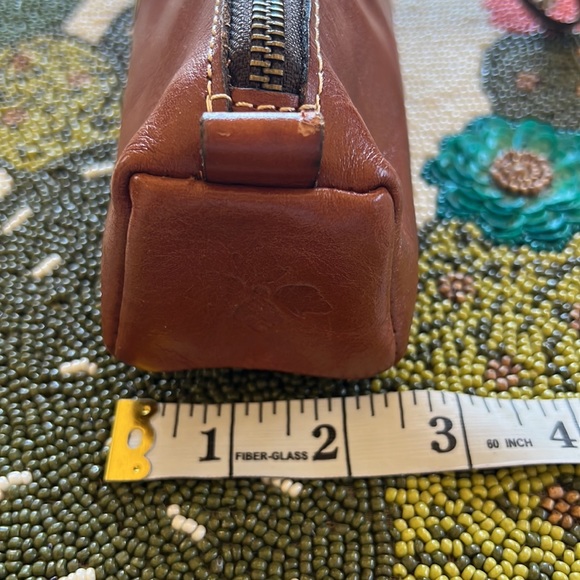 Patricia Nash Leather Roll Case Wristlet/Makeup Roll - Picture 8 of 8